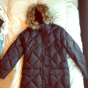 BRAND NEW Abercrombie & Fitch long puffer coat
